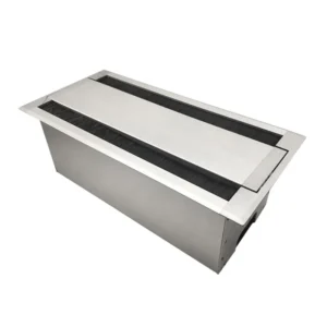 Hộp điện bàn văn phòng nắp lật 2 chiều kích thước 300 x 145 mm 6 Hộp điện bàn văn phòng nắp lật 2 chiều kích thước 300 x 145 mm