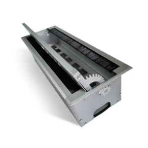 Hộp điện âm bàn nhôm mở 2 chiều kích thước 400 x 145 mm 11 Hộp điện âm bàn nhôm mở 2 chiều kích thước 400 x 145 mm