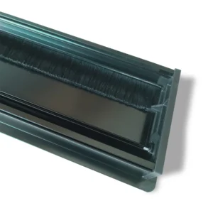 Nắp hộp điện âm bàn nhôm xước màu đen với kích thước 300 x 120 mm 10 Nắp hộp điện âm bàn