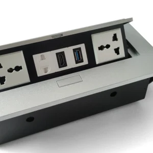 Ổ cắm điện gắn âm bàn nhấn mở tự động tích hợp USB, HDMI, ổ cắm thông minh 9 Ổ cắm điện gắn âm bàn nhấn mở tự động tích hợp USB, HDMI, ổ cắm thông minh