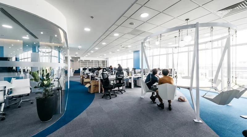 Xu hướng nội thất văn phòng năm 2025 7 Không gian làm việc linh hoạt
