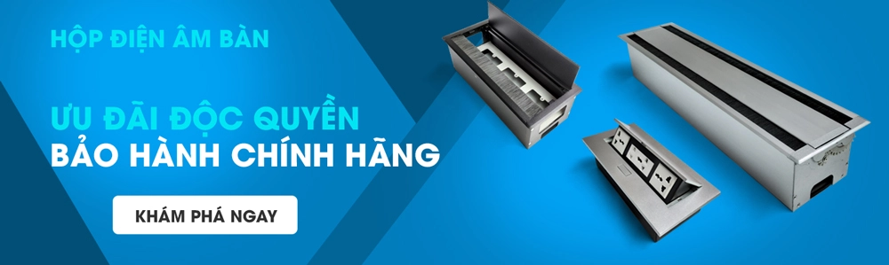 Trang chủ 17 Banner hộp điện âm bàn